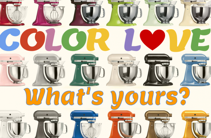 Color Love KitchenAid DealDash