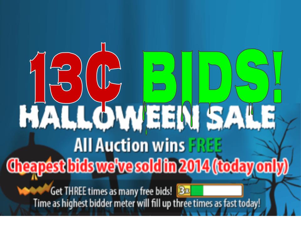 DealDash Special Events Halloween Sale