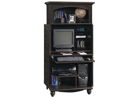 Sauder Harbor View Computer Armoire