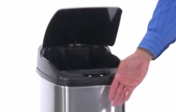 Nine Stars Motion Sensor Trash Can